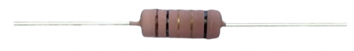 Resistor de Carbono 5% 1R 3W Axial